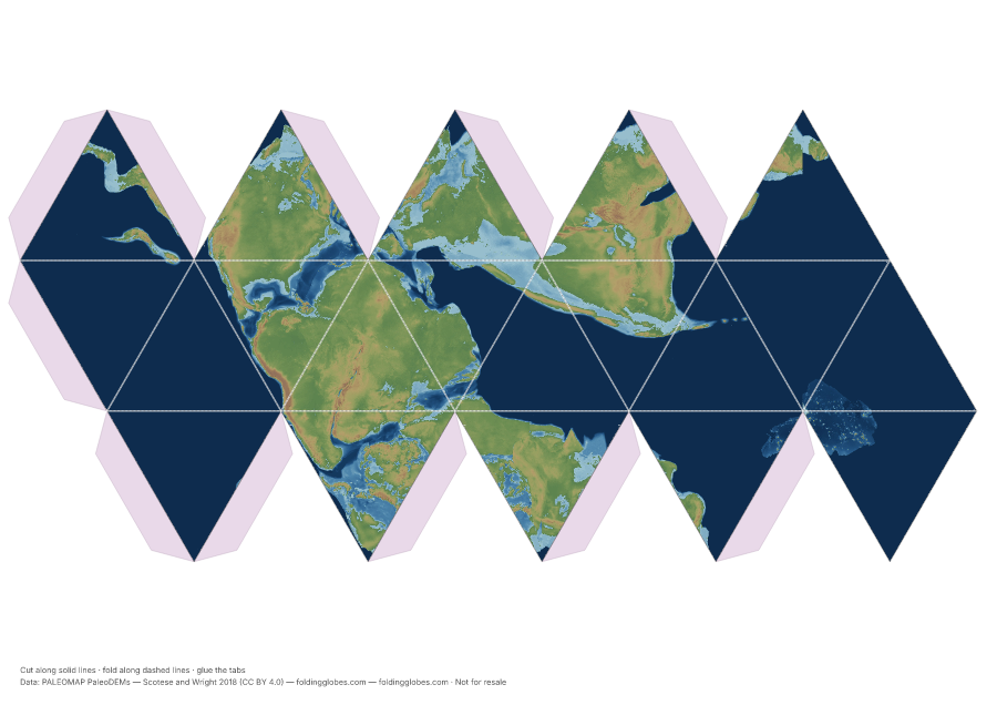 Jurassic folding globe net