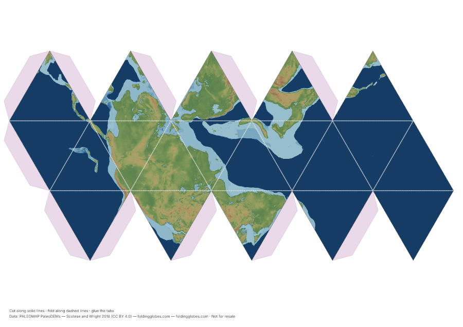 Triassic folding globe net