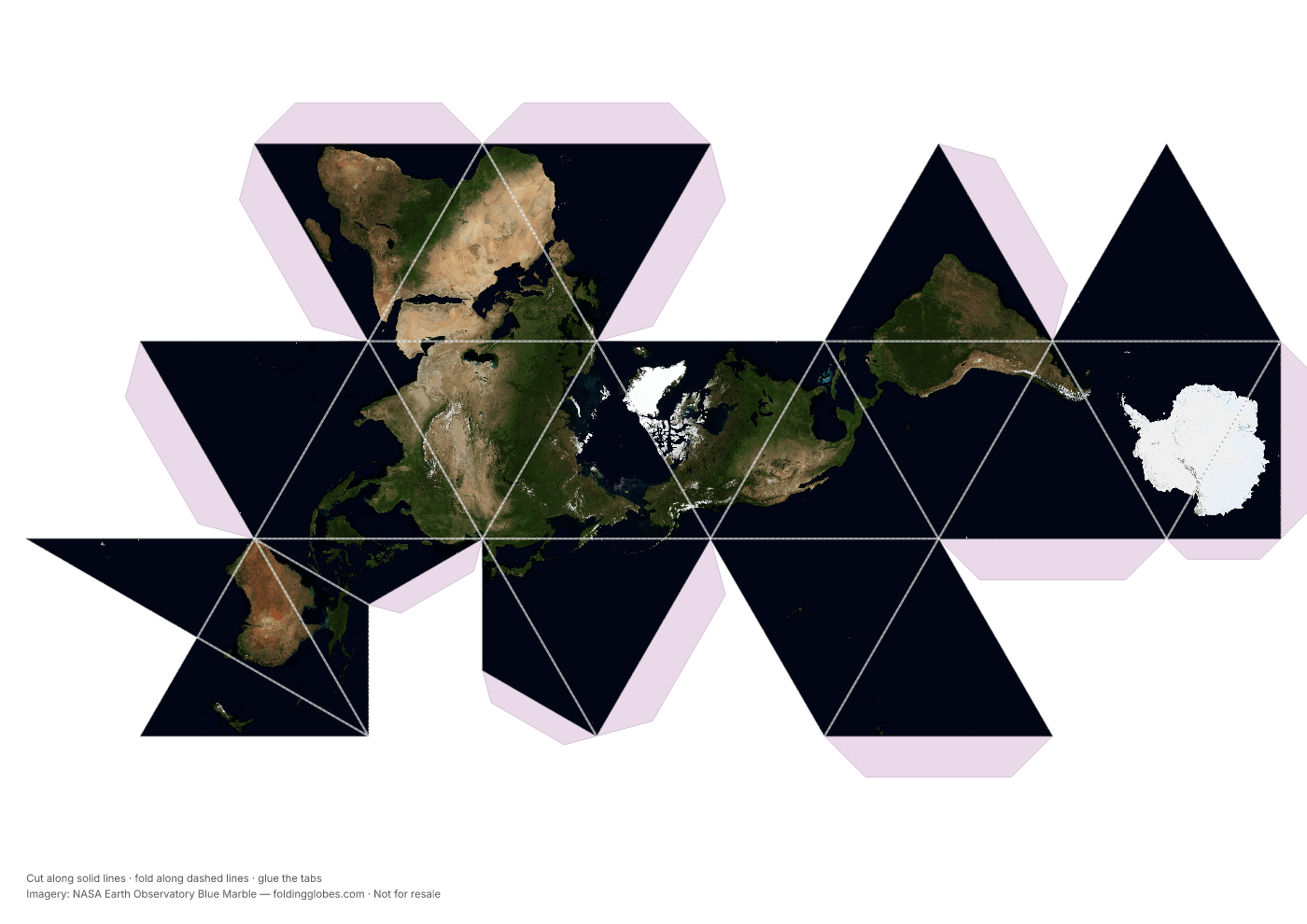 Airocean paper globe net